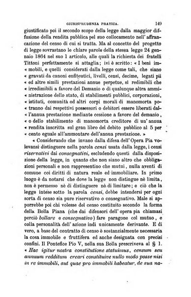 Giornale del Foro in cui si raccolgono le più importanti regiudicate dei supremi tribunali di Roma e dello Stato pontificio in materia civile