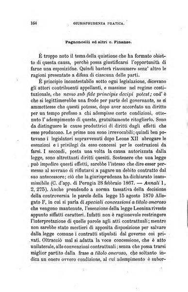 Giornale del Foro in cui si raccolgono le più importanti regiudicate dei supremi tribunali di Roma e dello Stato pontificio in materia civile