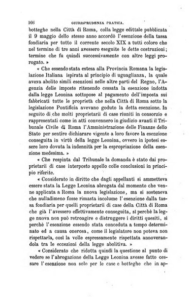 Giornale del Foro in cui si raccolgono le più importanti regiudicate dei supremi tribunali di Roma e dello Stato pontificio in materia civile