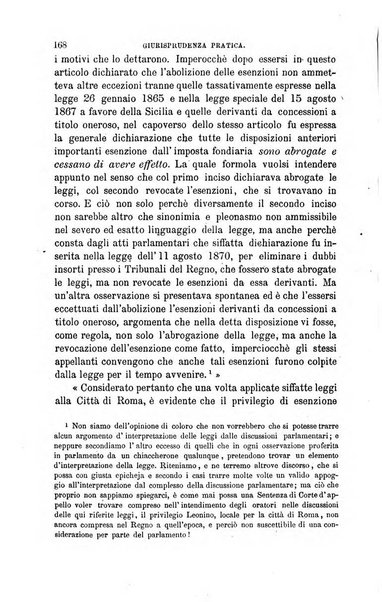 Giornale del Foro in cui si raccolgono le più importanti regiudicate dei supremi tribunali di Roma e dello Stato pontificio in materia civile