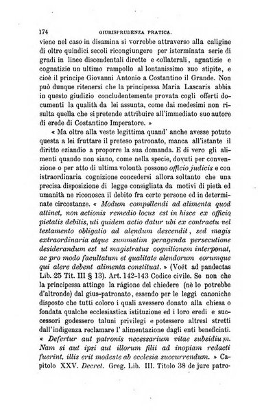 Giornale del Foro in cui si raccolgono le più importanti regiudicate dei supremi tribunali di Roma e dello Stato pontificio in materia civile