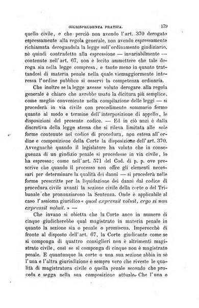 Giornale del Foro in cui si raccolgono le più importanti regiudicate dei supremi tribunali di Roma e dello Stato pontificio in materia civile