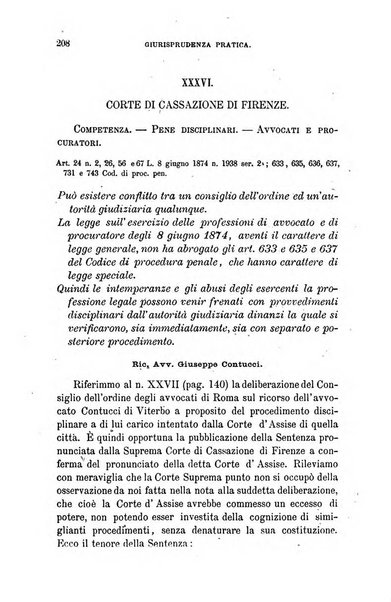 Giornale del Foro in cui si raccolgono le più importanti regiudicate dei supremi tribunali di Roma e dello Stato pontificio in materia civile