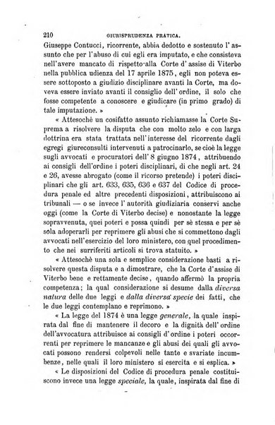 Giornale del Foro in cui si raccolgono le più importanti regiudicate dei supremi tribunali di Roma e dello Stato pontificio in materia civile