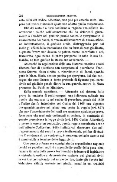 Giornale del Foro in cui si raccolgono le più importanti regiudicate dei supremi tribunali di Roma e dello Stato pontificio in materia civile