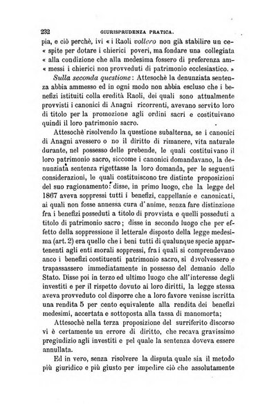 Giornale del Foro in cui si raccolgono le più importanti regiudicate dei supremi tribunali di Roma e dello Stato pontificio in materia civile