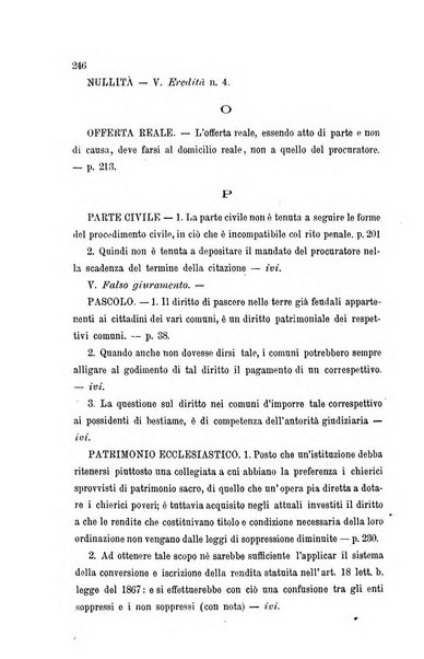 Giornale del Foro in cui si raccolgono le più importanti regiudicate dei supremi tribunali di Roma e dello Stato pontificio in materia civile