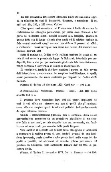 Giornale del Foro in cui si raccolgono le più importanti regiudicate dei supremi tribunali di Roma e dello Stato pontificio in materia civile