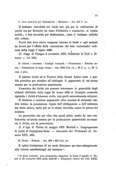 Giornale del Foro in cui si raccolgono le più importanti regiudicate dei supremi tribunali di Roma e dello Stato pontificio in materia civile