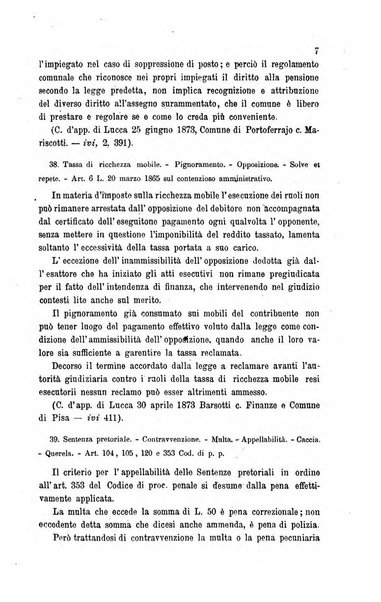 Giornale del Foro in cui si raccolgono le più importanti regiudicate dei supremi tribunali di Roma e dello Stato pontificio in materia civile