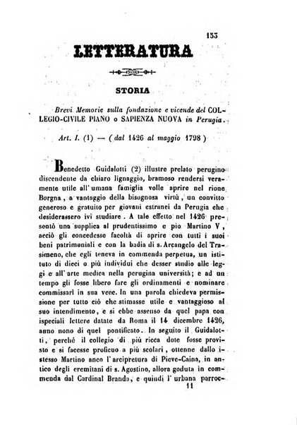 Giornale scientifico-letterario-agrario di Perugia