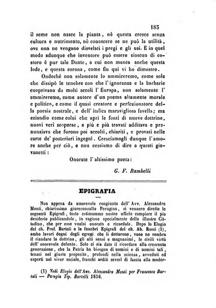 Giornale scientifico-letterario-agrario di Perugia