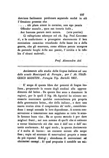 Giornale scientifico-letterario-agrario di Perugia