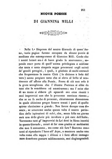 Giornale scientifico-letterario-agrario di Perugia