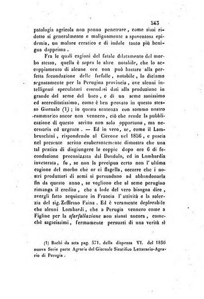 Giornale scientifico-letterario-agrario di Perugia