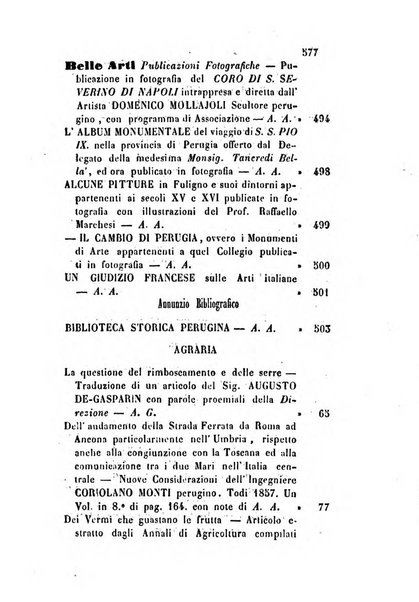 Giornale scientifico-letterario-agrario di Perugia