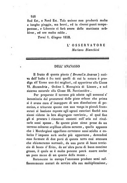 Giornale scientifico-letterario-agrario di Perugia e sua provincia