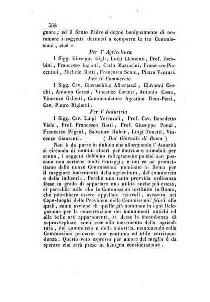 Giornale scientifico-letterario-agrario di Perugia e sua provincia