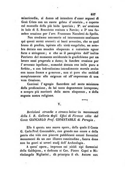 Giornale scientifico-letterario-agrario di Perugia e sua provincia