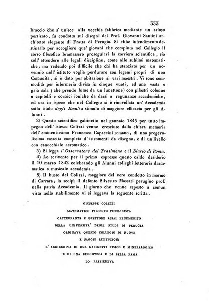 Giornale scientifico-letterario-agrario di Perugia e sua provincia