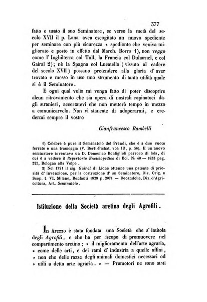 Giornale scientifico-letterario-agrario di Perugia e sua provincia