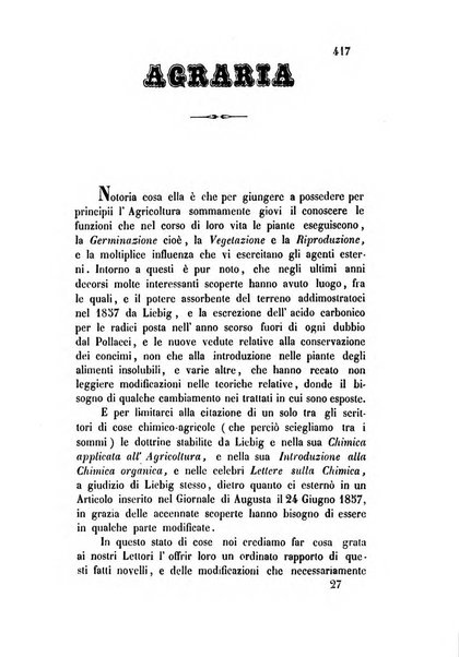 Giornale scientifico-letterario-agrario di Perugia e sua provincia