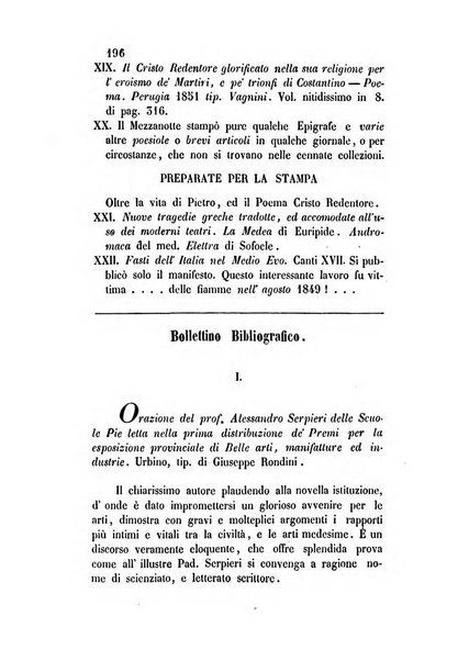 Giornale scientifico-letterario-agrario di Perugia e sua provincia