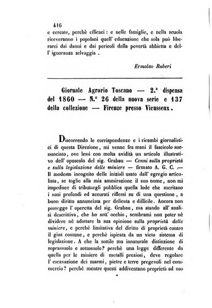 Giornale scientifico-letterario-agrario di Perugia e sua provincia