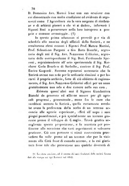 Giornale scientifico-letterario e Atti della Società economico-agraria di Perugia