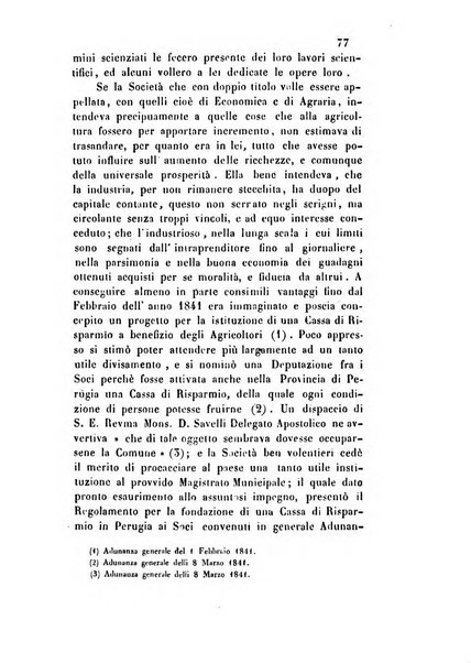 Giornale scientifico-letterario e Atti della Società economico-agraria di Perugia