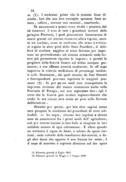 Giornale scientifico-letterario e Atti della Società economico-agraria di Perugia