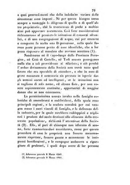 Giornale scientifico-letterario e Atti della Società economico-agraria di Perugia