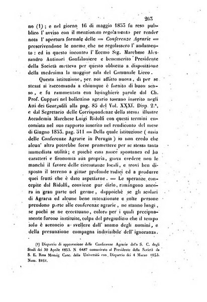 Giornale scientifico-letterario e Atti della Società economico-agraria di Perugia