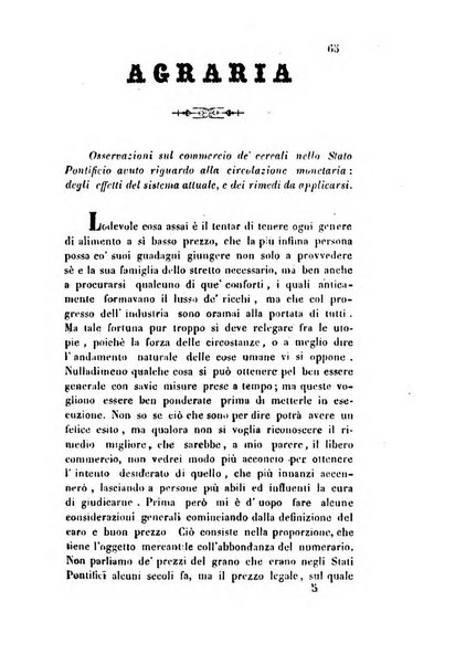 Giornale scientifico-letterario e Atti della Società economico-agraria di Perugia