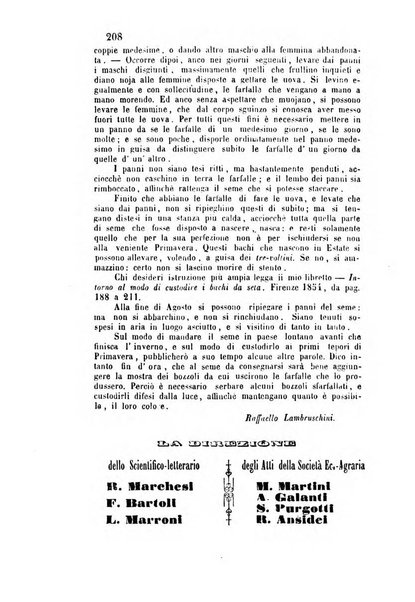 Giornale scientifico-letterario e Atti della Società economico-agraria di Perugia