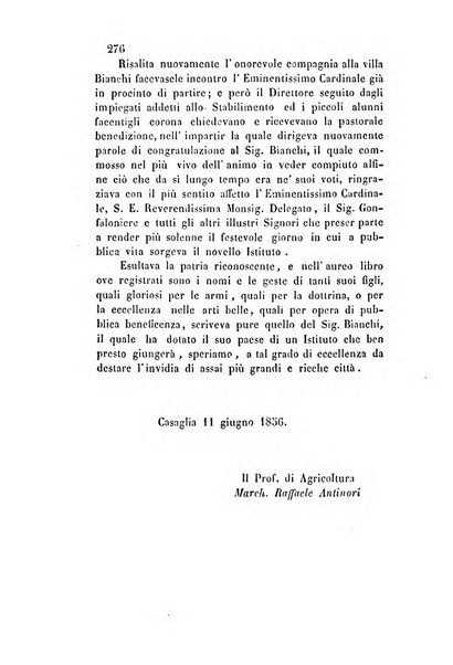 Giornale scientifico-letterario e Atti della Società economico-agraria di Perugia