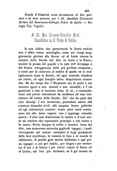 Giornale scientifico-letterario e Atti della Società economico-agraria di Perugia