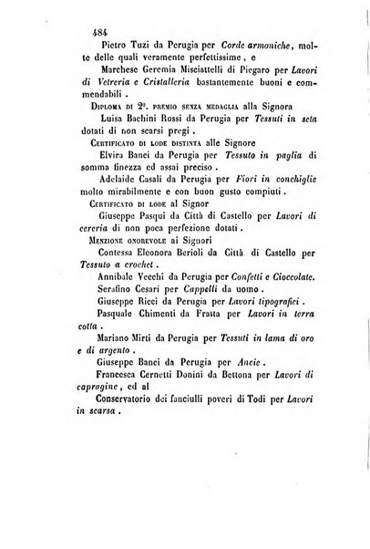 Giornale scientifico-letterario e Atti della Società economico-agraria di Perugia