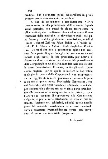 Giornale scientifico-letterario e Atti della Società economico-agraria di Perugia