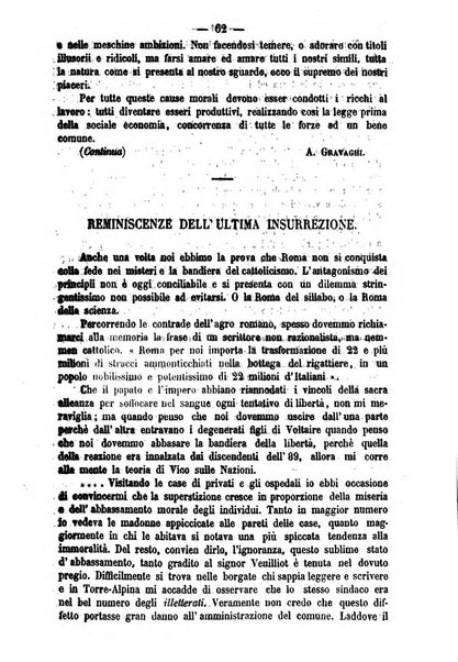 Il libero pensiero giornale dei razionalisti