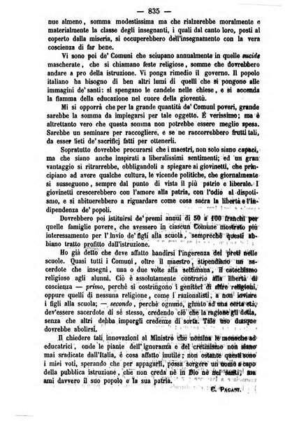 Il libero pensiero giornale dei razionalisti