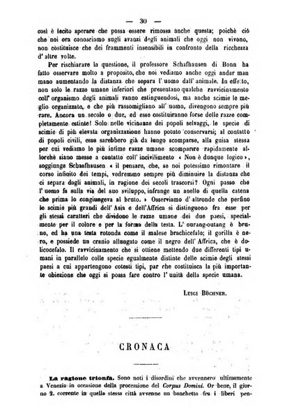 Il libero pensiero giornale dei razionalisti