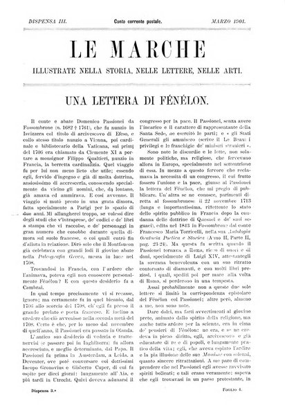 Le Marche illustrate nella storia, nelle lettere, nelle arti rivista mensile