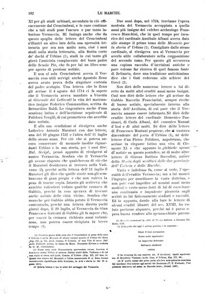 Le Marche illustrate nella storia, nelle lettere, nelle arti rivista mensile