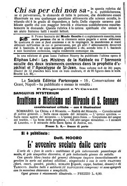 Mondo occulto rivista iniziatica esoterico-spiritica