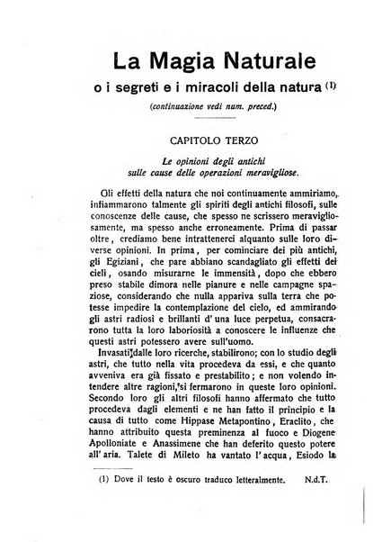 Mondo occulto rivista iniziatica esoterico-spiritica