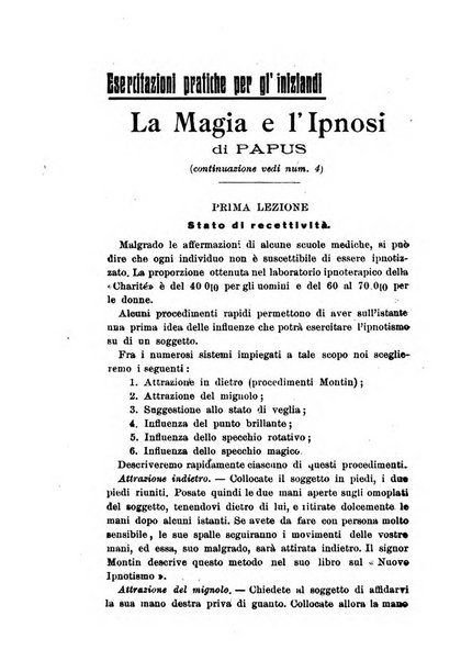 Mondo occulto rivista iniziatica esoterico-spiritica