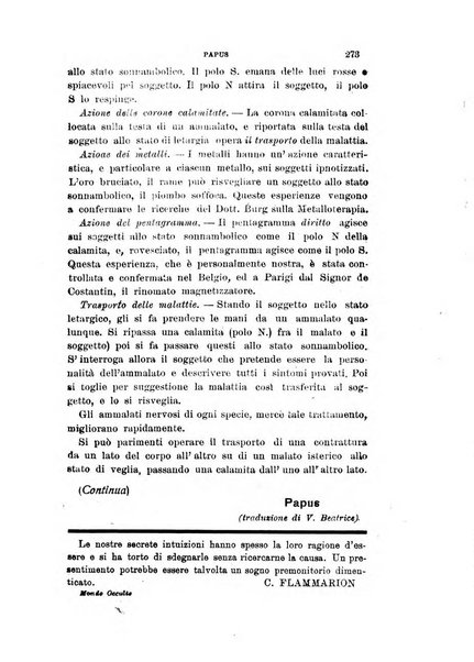 Mondo occulto rivista iniziatica esoterico-spiritica