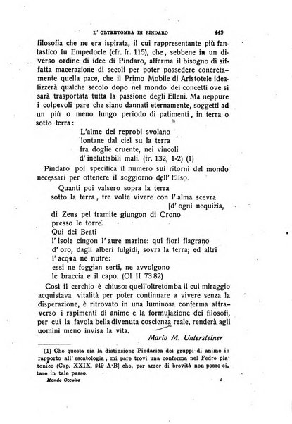 Mondo occulto rivista iniziatica esoterico-spiritica