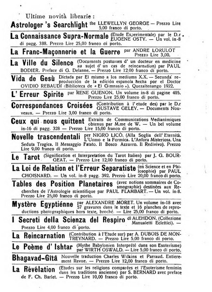 Mondo occulto rivista iniziatica esoterico-spiritica